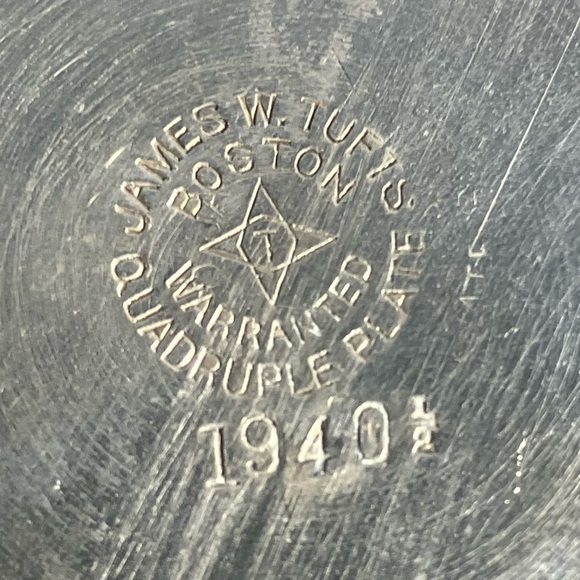 Vintage Silver Plated Butter Dish - Picture 5 of 9